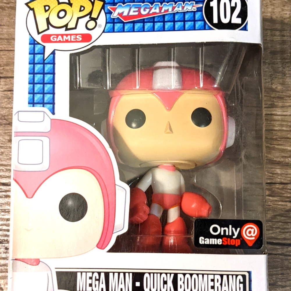 Funko POP! (games) Mega Man-Quick Boomerang
